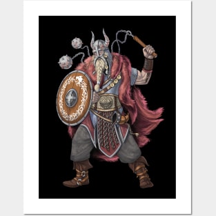 Nordic Viking Warrior Posters and Art